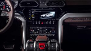 2023 Lamborghini Urus S orta konsol