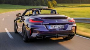 BMW Z4 LCI arkadan görünüm