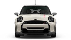 Mini Cooper 20. Yıl Özel Modeli beyaz önden görünüm