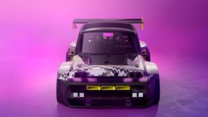 Renault R5 Turbo 3E önden görünüm