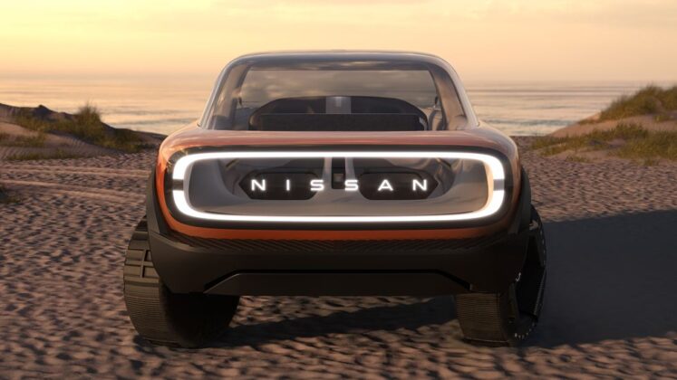 Nissan f&uuml;t&uuml;ristik konsept &ouml;nden g&ouml;r&uuml;n&uuml;m